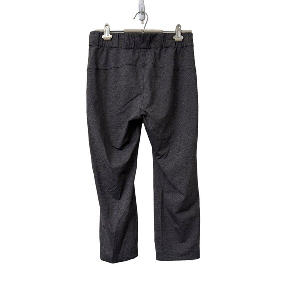 Lululemon Heathered Black On The Fly 28 Inseam Jogger Pants Womens Size 6 - Picture 6 of 6